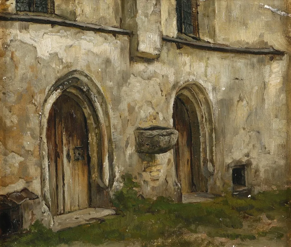 Studie Aus Hall 1 Wall Art by Karl Gebhardt - High-Resolution Digital Print