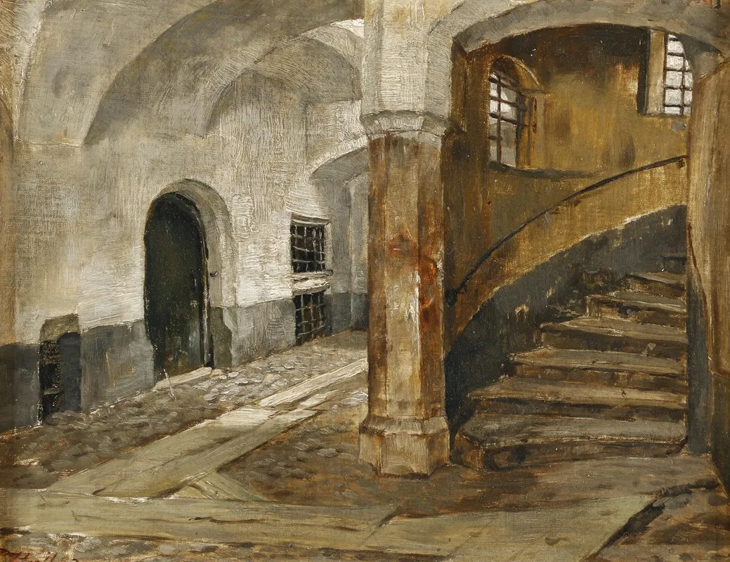 Studie Aus Hall 3 Wall Art by Karl Gebhardt - High-Resolution Digital Print