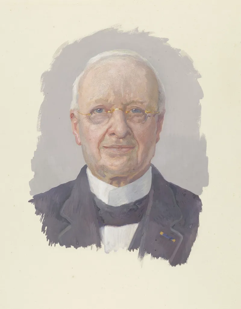 Studie Voor Het Portret Van Dr J Th De Visser Minister Van O K En W 1918 1925