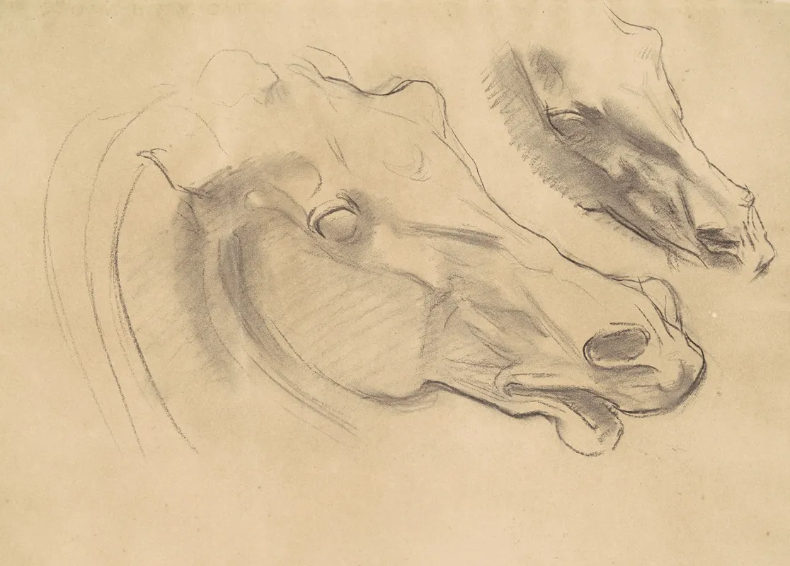 Studies For Apollo In His Chariot With The Hours Wall Art by John Singer Sargent - High-Resolution Digital Print