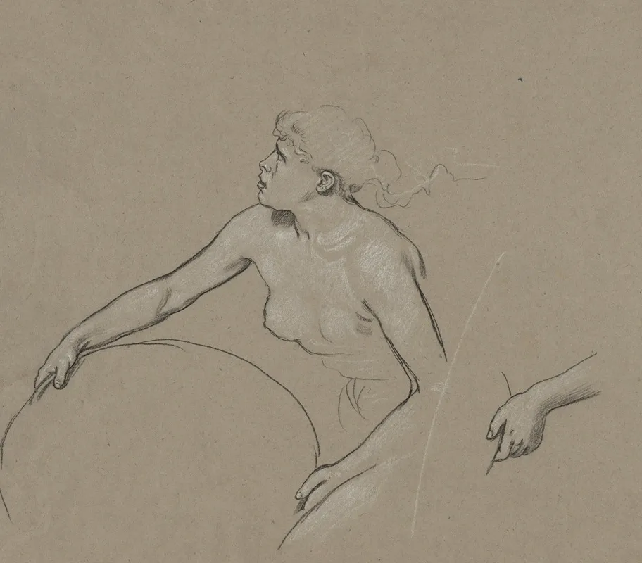 Studies For Figure Of Spring