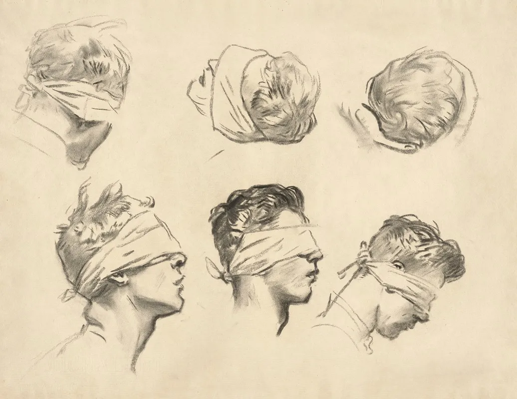 Studies For Gassed Iii