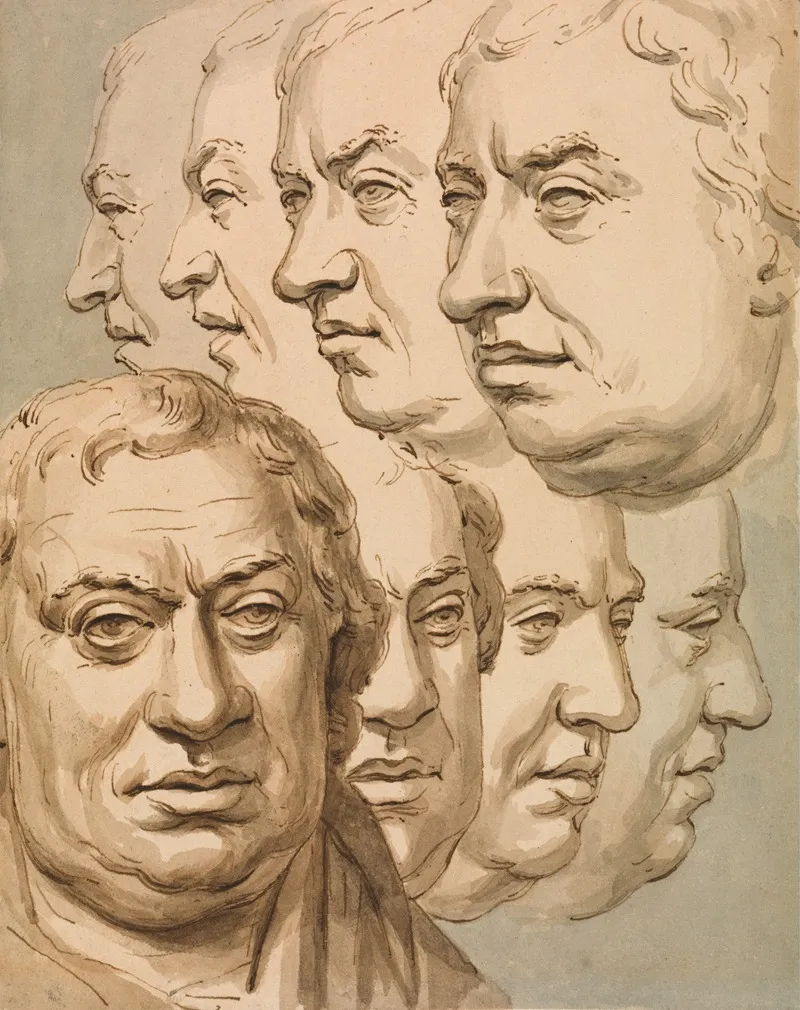 Studies From The Bust Of Samuel Johnson