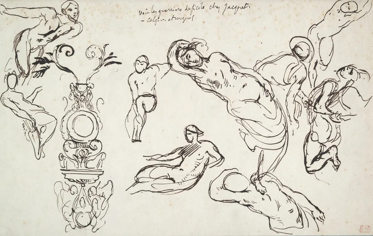 Studies Of Agriculture Palais Bourbon Paris