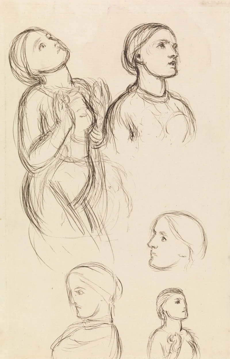 Studies Of Edith Holman Hunt