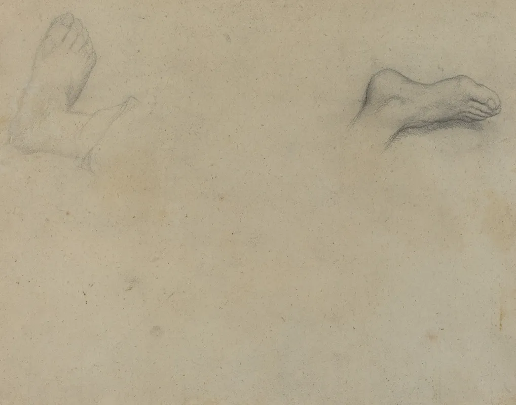 Studies Of Feet Verso