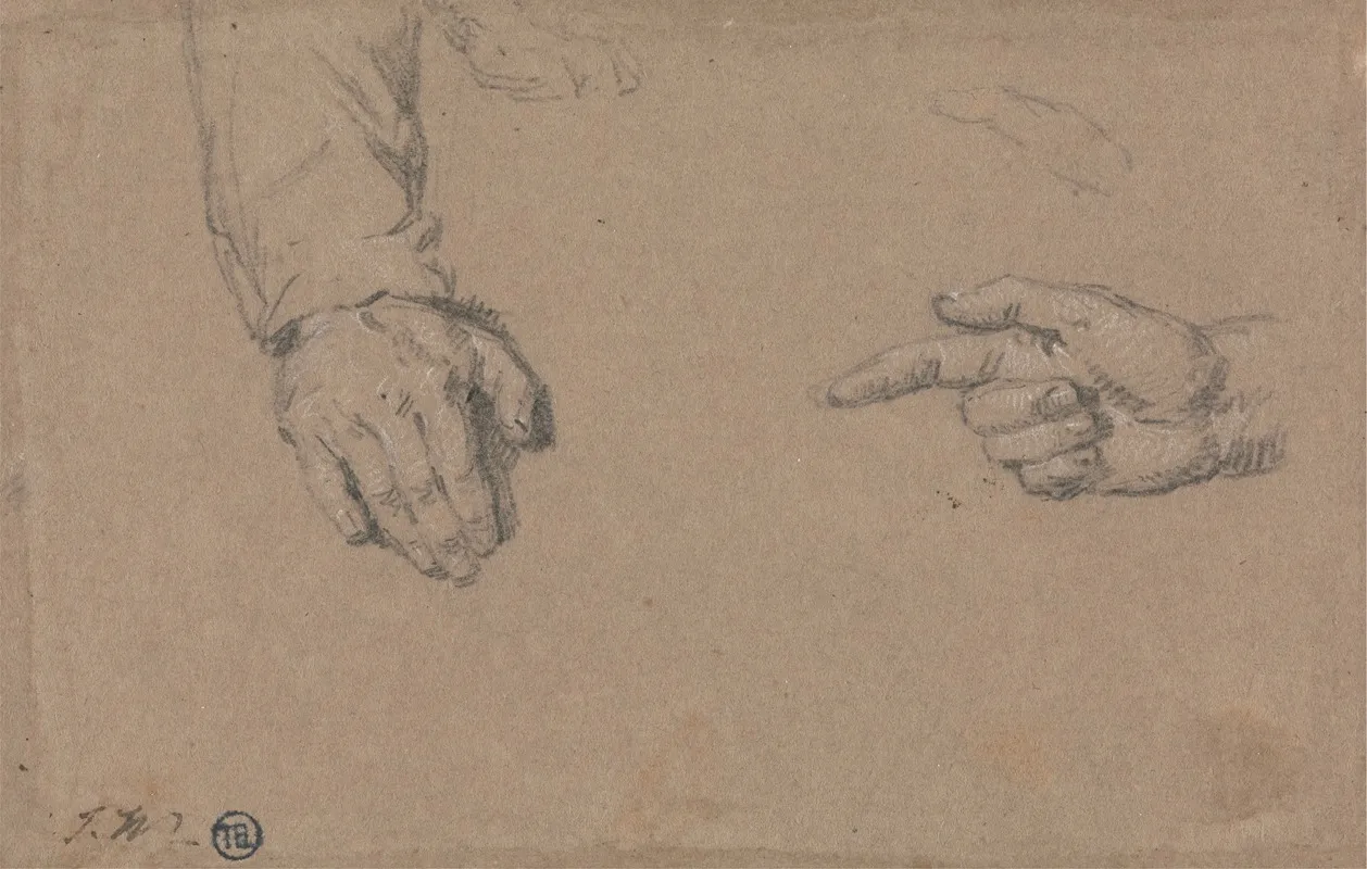 Studies Of Hands 9