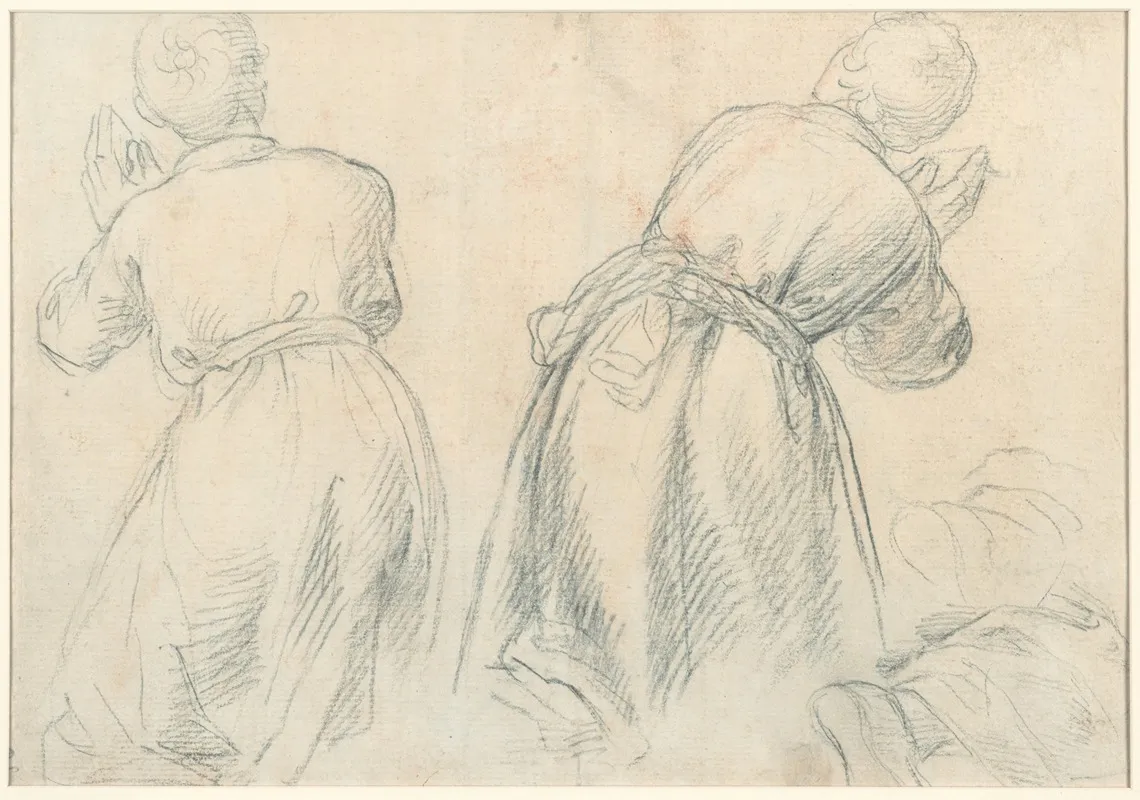 Studies Of Kneeling Youths