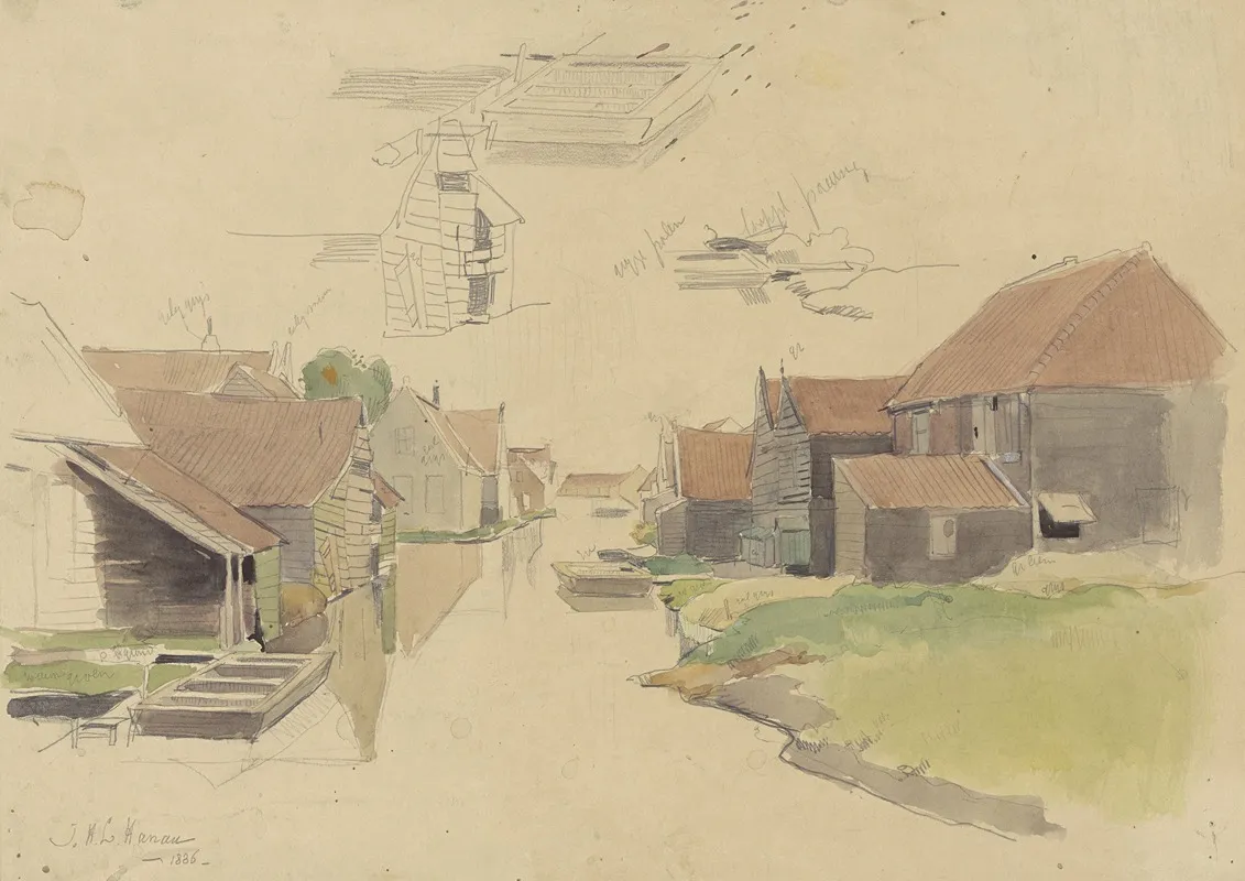 Studies Van Huizen In De Vinkenbuurt Amsterdam