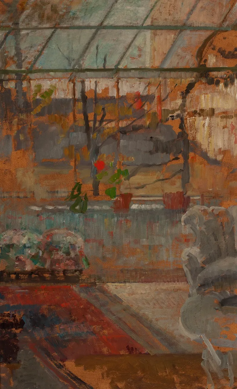 Studio Interior 4 Wall Art by Olga Boznanska - High-Resolution Digital Print