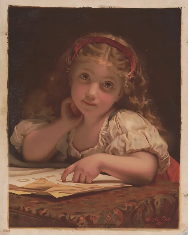 Studious Wall Art by Etienne Adolphe Piot - High-Resolution Digital Print