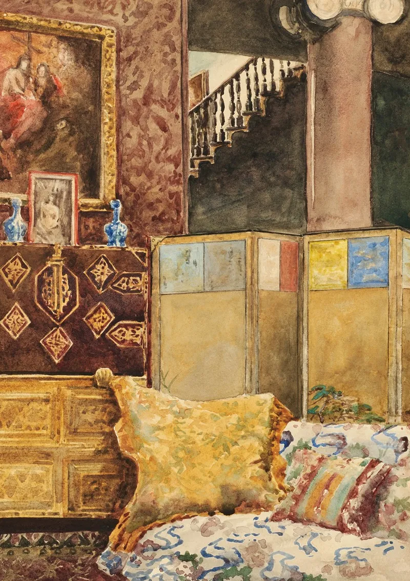 Study 52 Wall Art by Sir William Eden - High-Resolution Digital Print