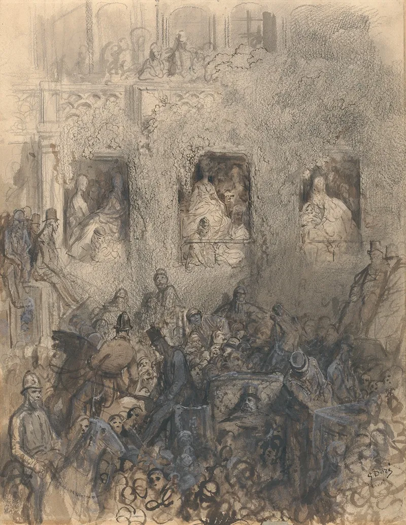Study For A Block On The Road