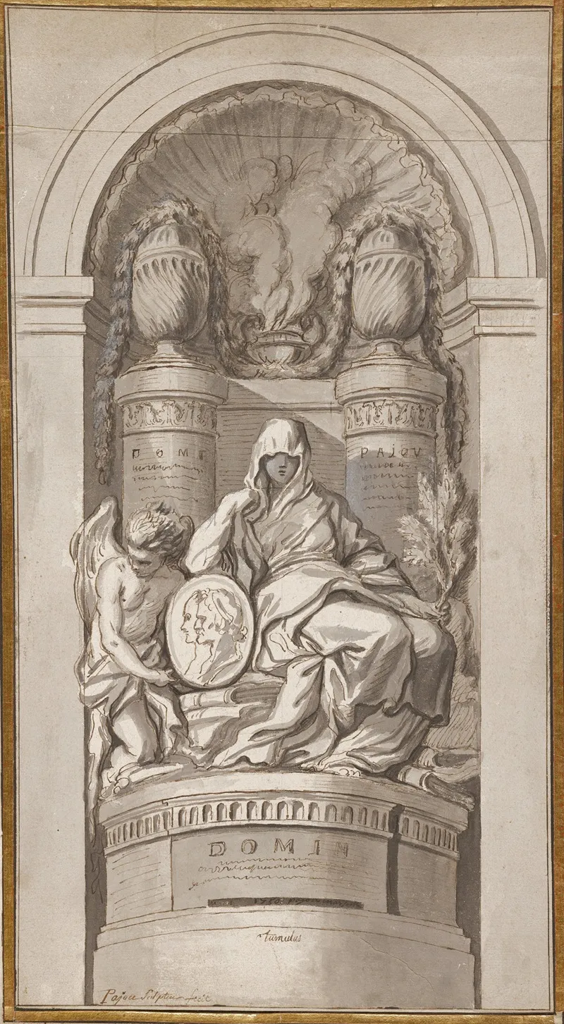 Study For A Funerary Monument