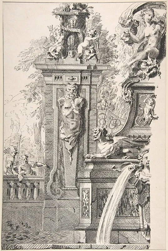 Study For A Garden Capriccio 4