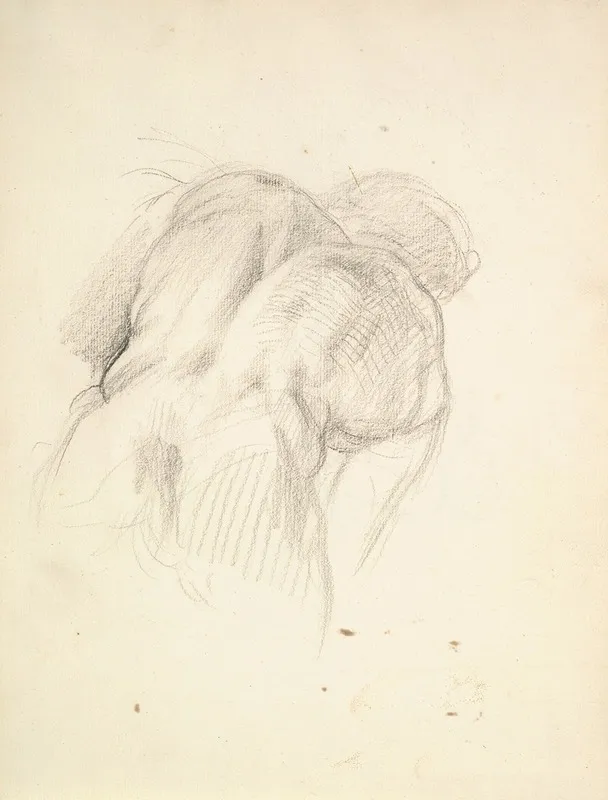 Study For A Male Figure In Comus The Measure