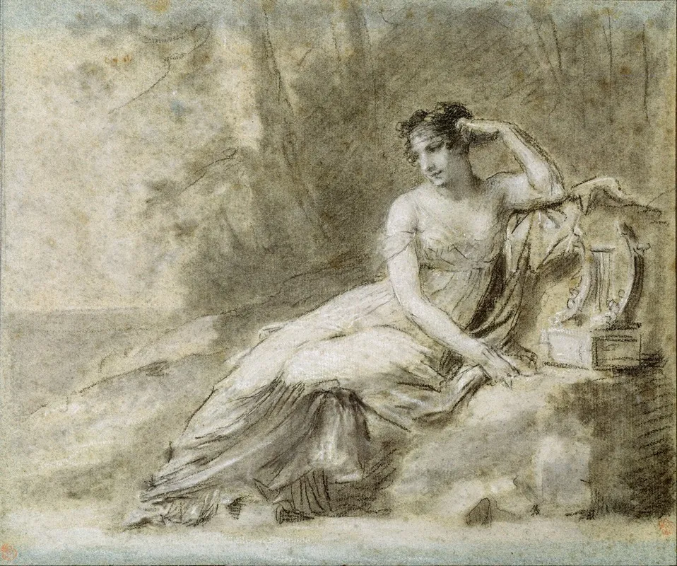 Study For A Portrait Of Empress Josephine