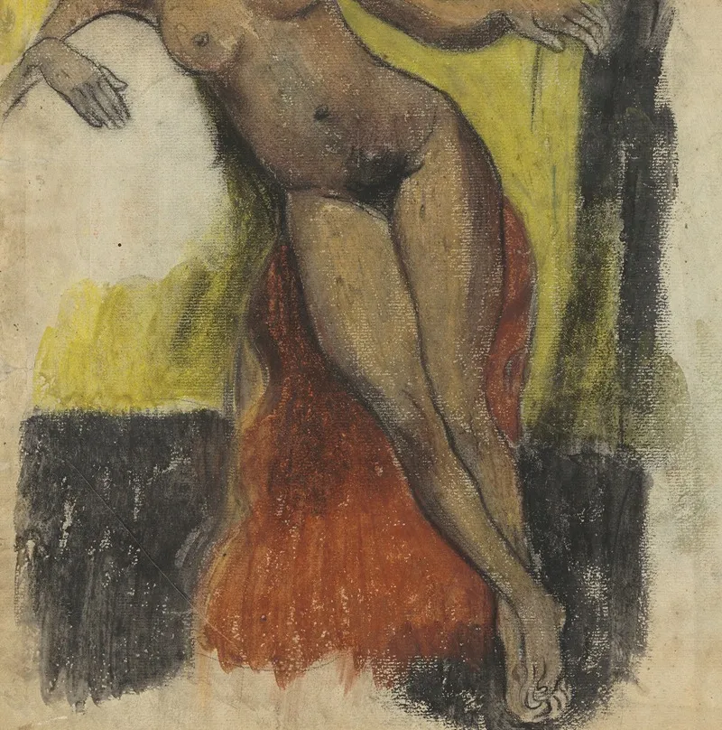 Study For Aita Tamari Vahine Judith Te Parari Wall Art by Paul Gauguin - High-Resolution Digital Print