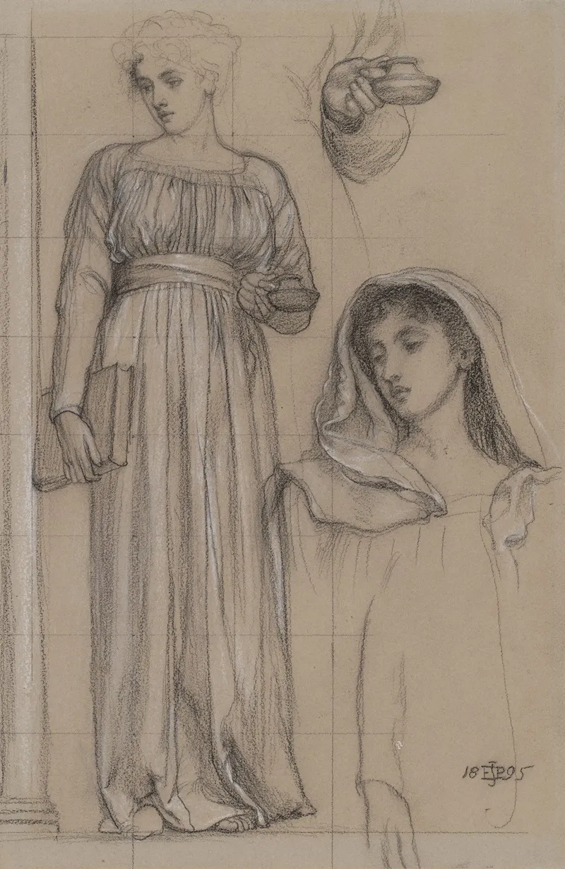 Study For An Allegorical Figure Of Religion