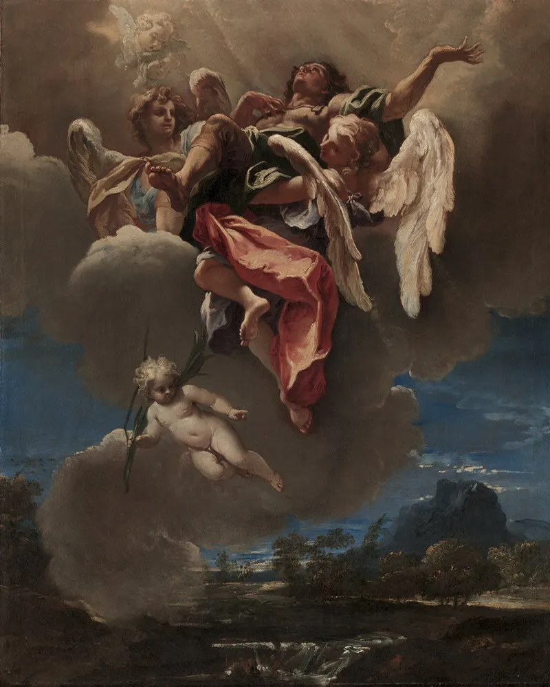Study For An Apotheosis Of A Saint For San Bernardino Dei Morti Milan Wall Art by Sebastiano Ricci - High-Resolution Digital Print