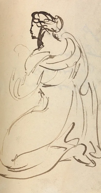 Study For Christs Entry Into Jerusalem 11