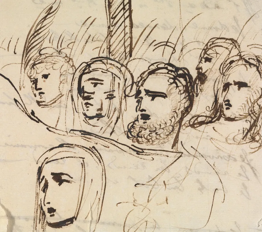 Study For Christs Entry Into Jerusalem 8