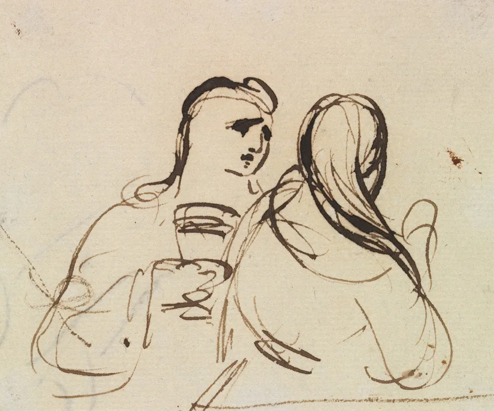 Study For Christs Entry Into Jerusalem 9
