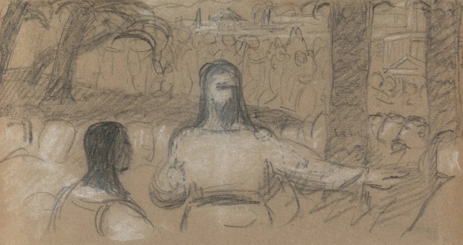 Study For Christs Entry Into Jerusalem