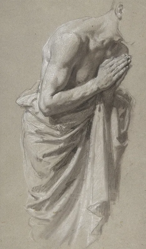 Study For Clovis Wall Art by Isidore Pils - High-Resolution Digital Print