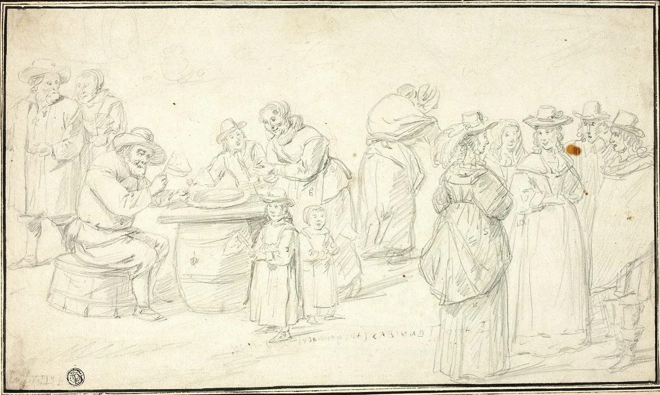 Study For Country Festival Near Antwerp