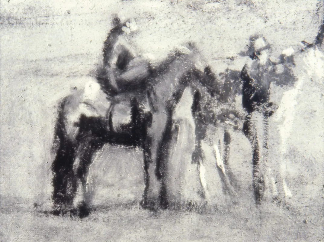 Study For Cowboys In The Badlands 2
