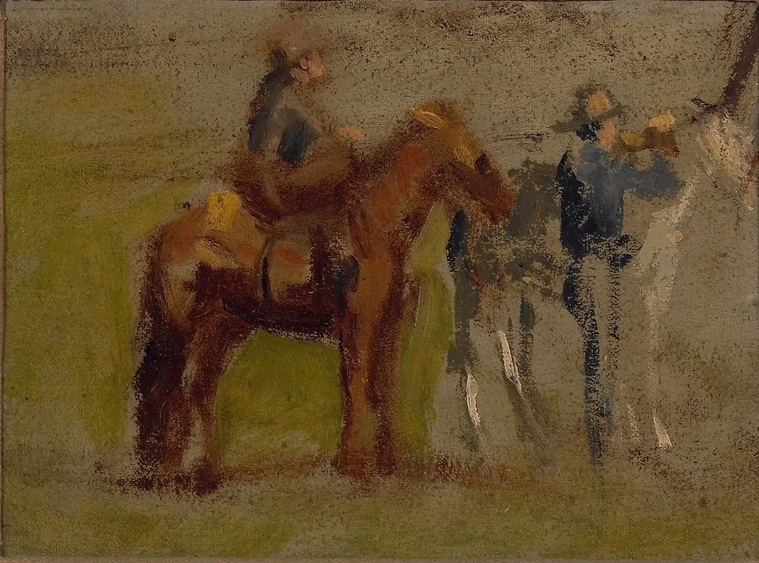 Study For Cowboys In The Badlands