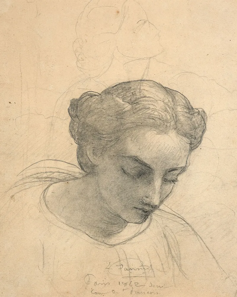Study For Le Christ Presentant Lhostie Et Le Calice