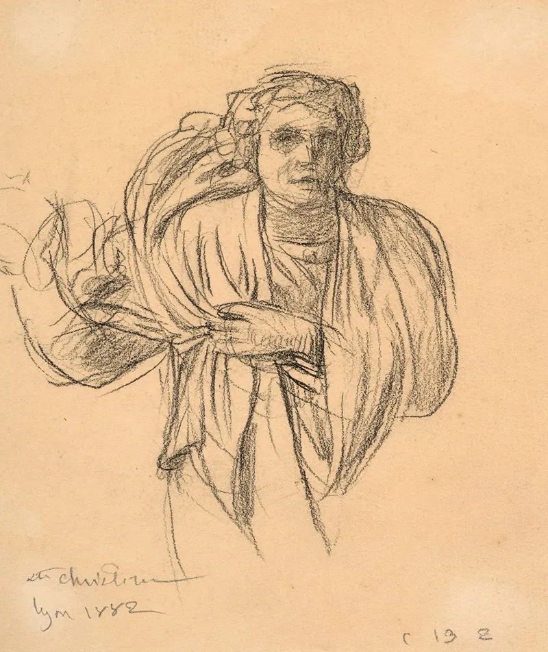 Study For Le Martyre De Sainte Christine 2