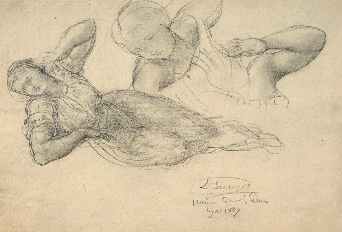 Study For Lesprit Du Mal