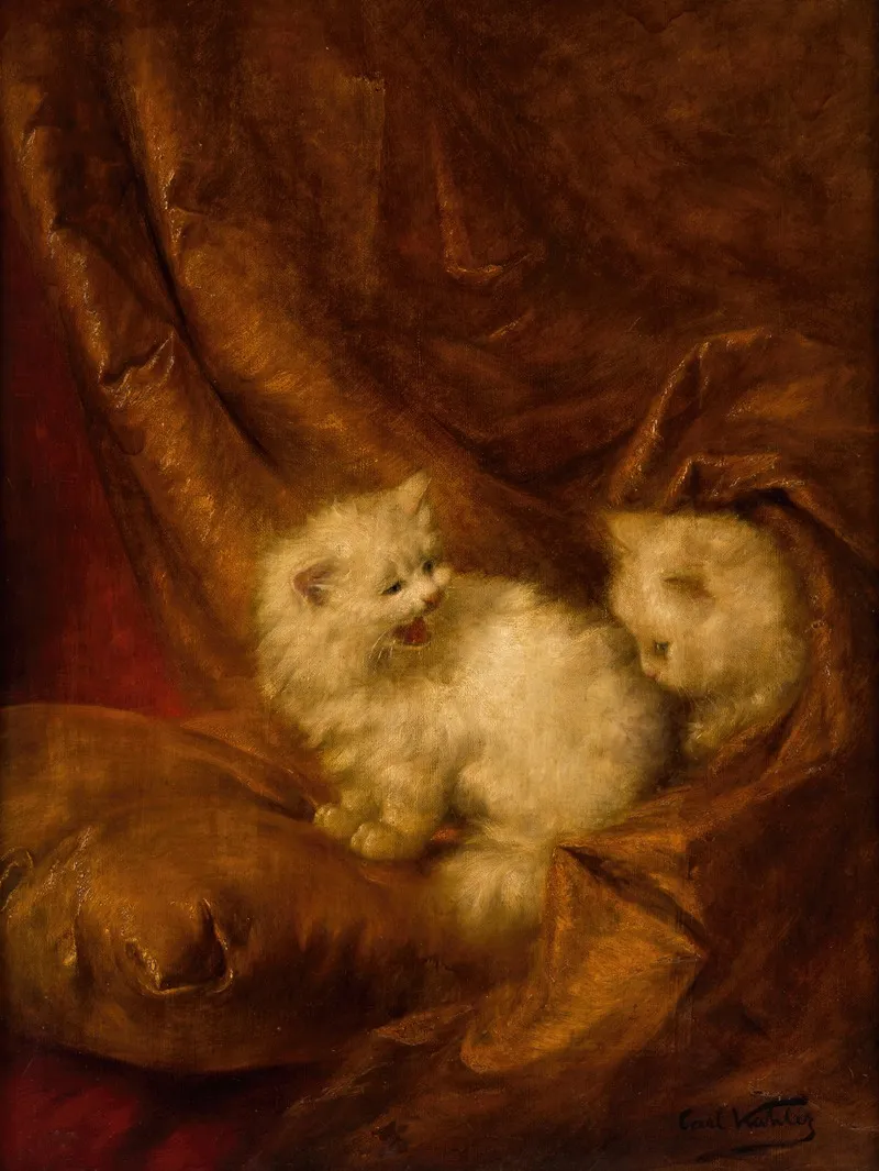 Study For My Wifes Lovers Wall Art by Carl Kahler - High-Resolution Digital Print