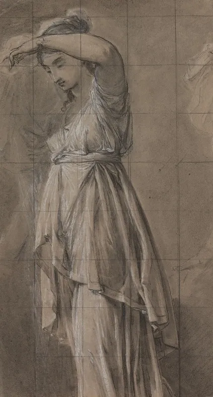 Study For Penelope Wall Art by Anicet Charles Gabriel Lemonnier - High-Resolution Digital Print