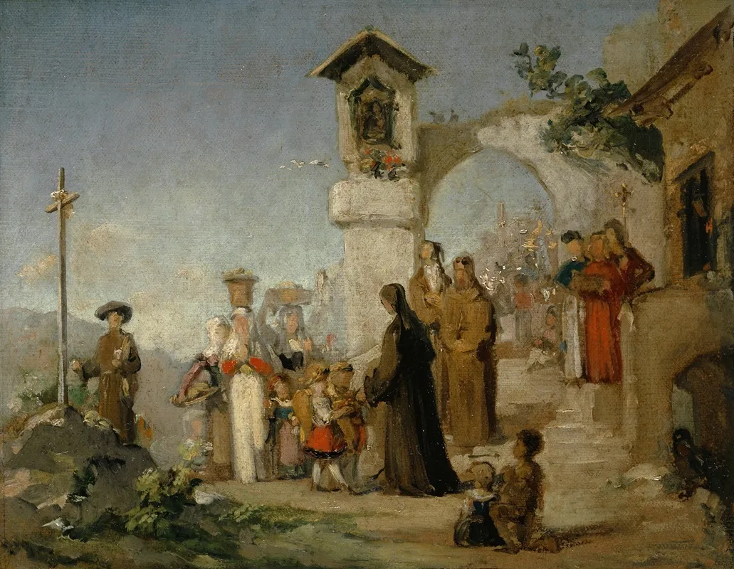 Study For Saint Marys Day