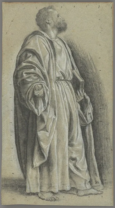 Study For Saint Peter Wall Art by Giovanni Girolamo Savoldo - High-Resolution Digital Print