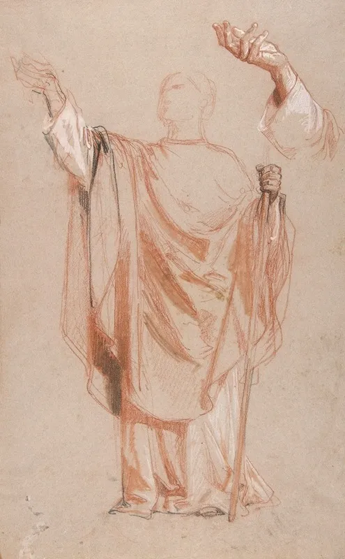 Study For Saint Remi Wall Art by Isidore Pils - High-Resolution Digital Print