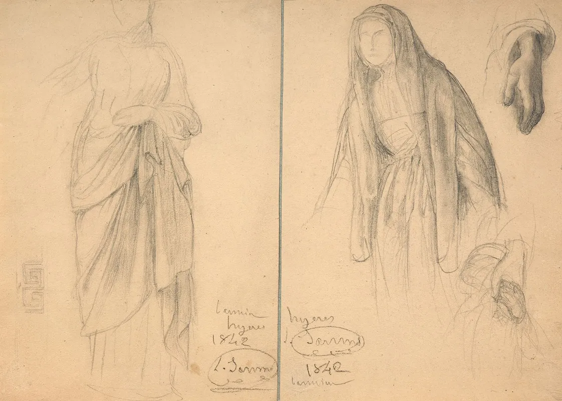 Study For The Banner Of Hyeres