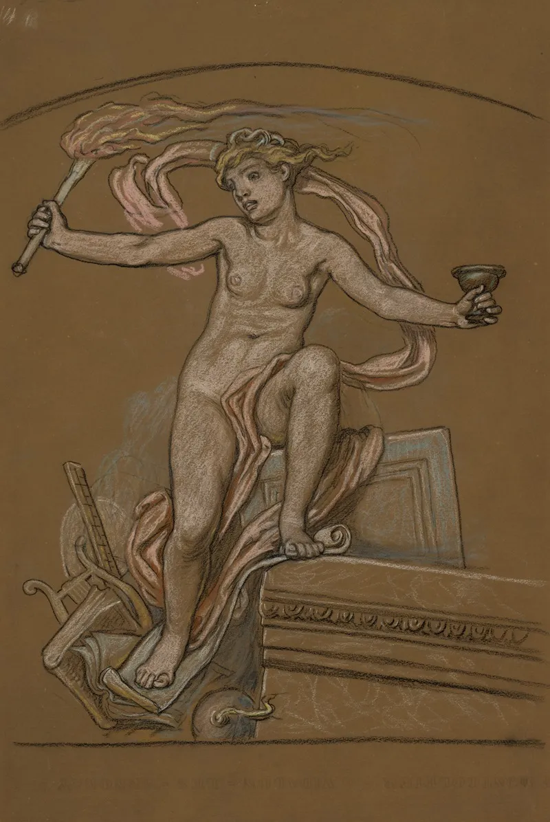 Study For The Central Figure Of Anarchy
