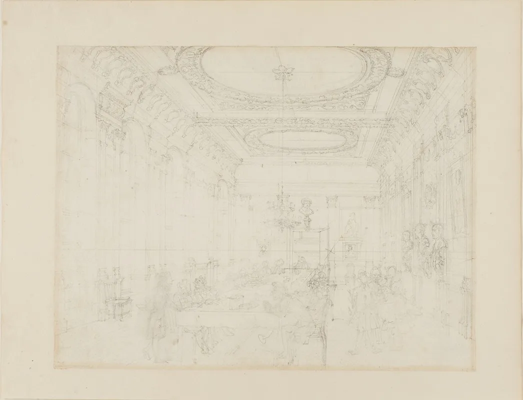 Study For The College Of Physicians From Microcosm Of London