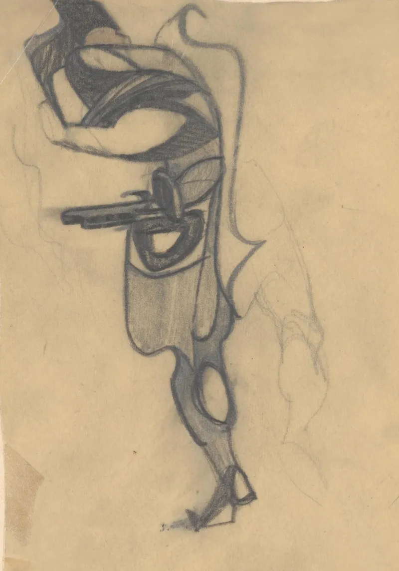 Study For The Cover Of J Janosik Iii