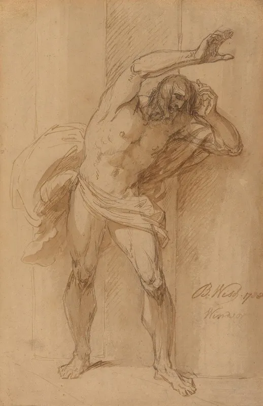 Study For The Crucifixion 2 Wall Art by Benjamin West - High-Resolution Digital Print