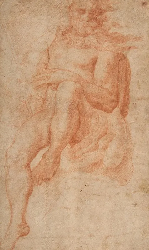 Study For The Figure Of Aeolus