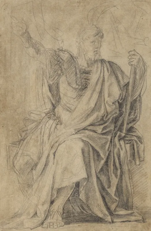 Study For The Figure Of Astasius
