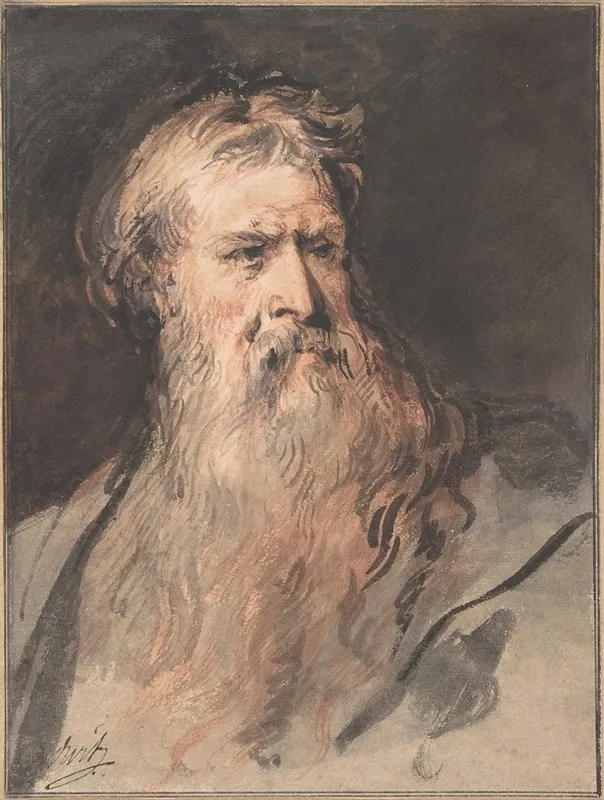 Study For The Figure Of Moses