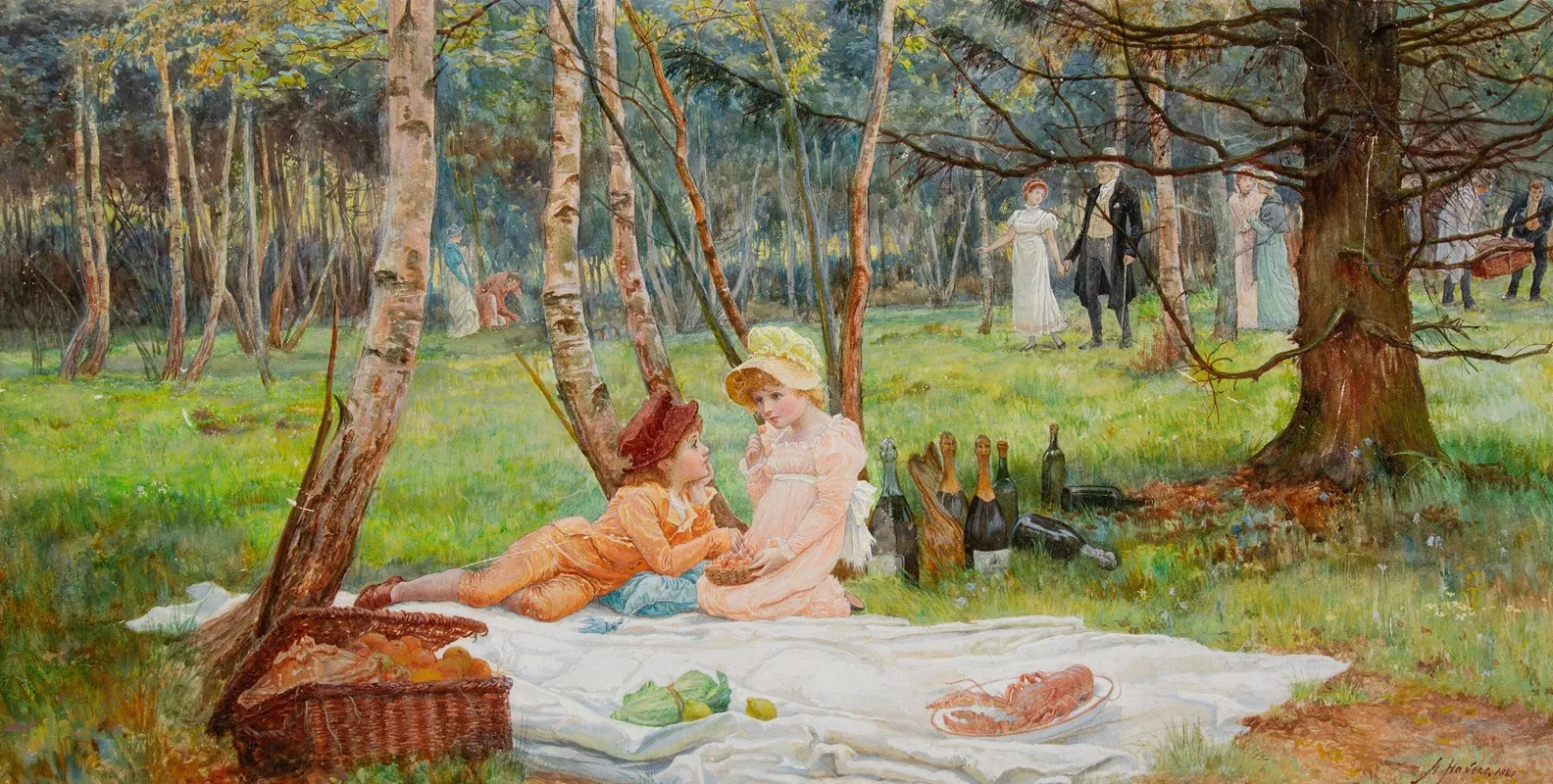 Study For The First Arrivals