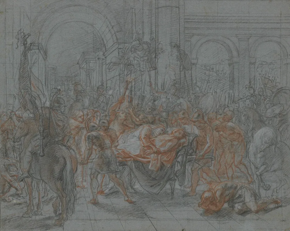 Study For The Funeral Of Pallas